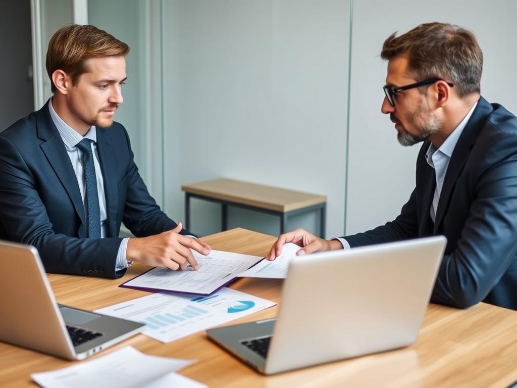 Beratergespräch zum Unternehmensverkauf Leitfaden