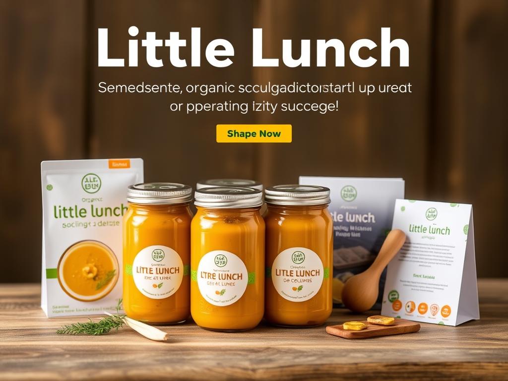 Crowdfunding-Kampagne des Food-Startups Little Lunch für Bio-Suppen
