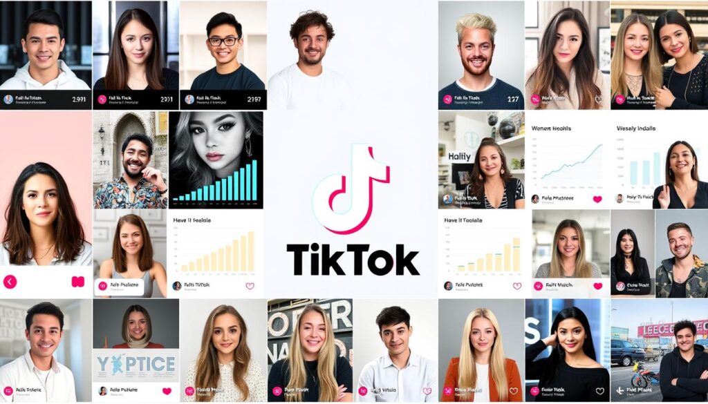 Erfolgreiche TikTok-Creator, die gekaufte Accounts zu Marken aufgebaut haben