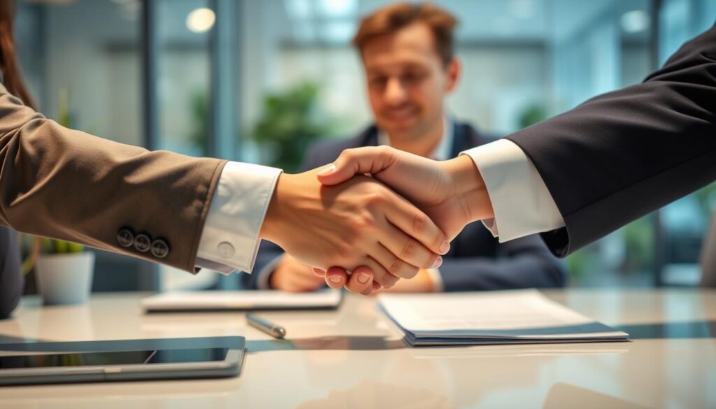 Erfolgreicher Abschluss eines Unternehmenskaufs mit optimaler Finanzierung
