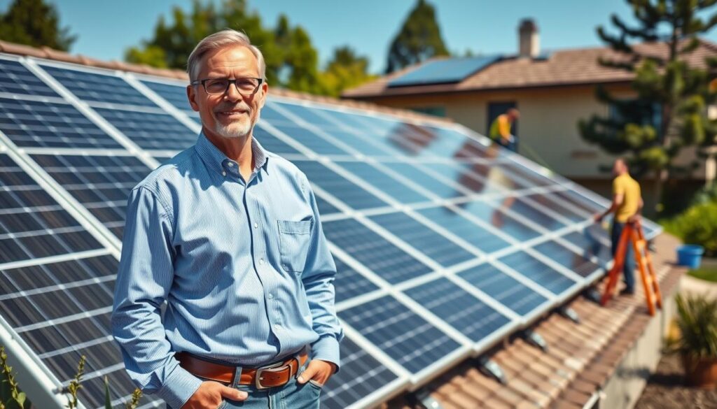 Erfolgreicher Franchise-Unternehmer im Bereich erneuerbare Energien - Franchise Erfolgsgeschichten Erfolgreicher Franchise-Unternehmer im Bereich erneuerbare Energien - Franchise Erfolgsgeschichten