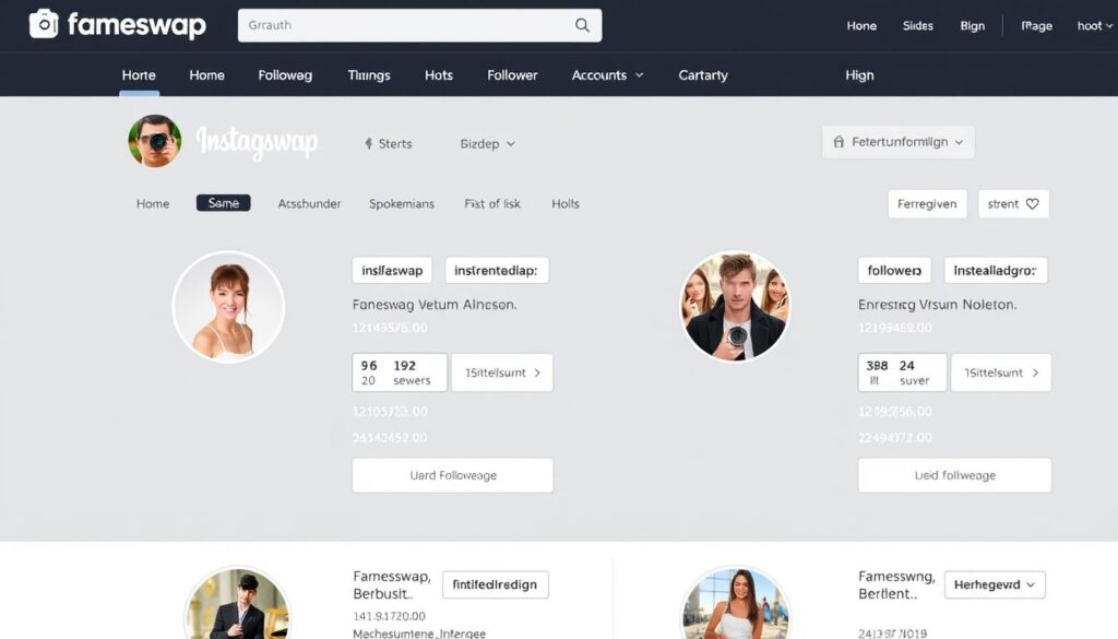 Fameswap Plattform für Instagram-Page kaufen Deutschland