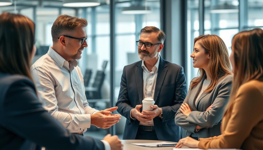 Kommunikation mit Mitarbeitern beim Unternehmensverkauf