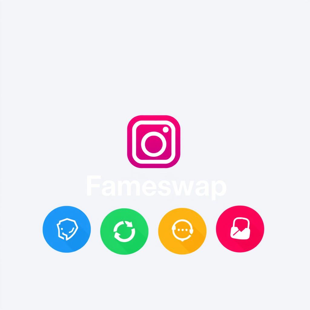 Logo der Plattform Fameswap für Instagram-Profilkauf