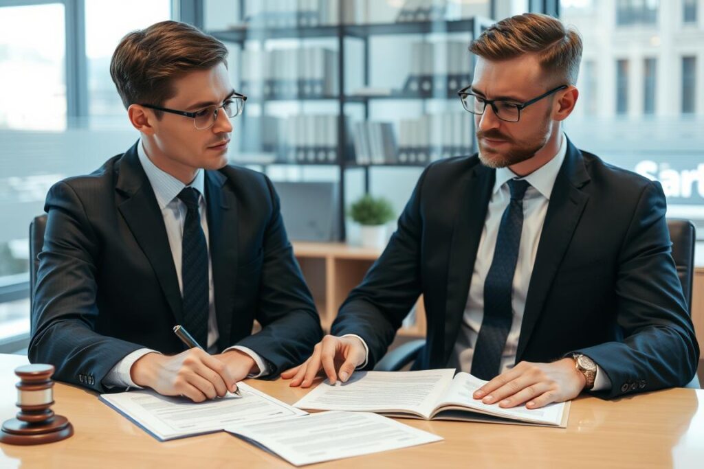 Rechtliche Aspekte beim Unternehmenskauf mit Anwalt und Käufer