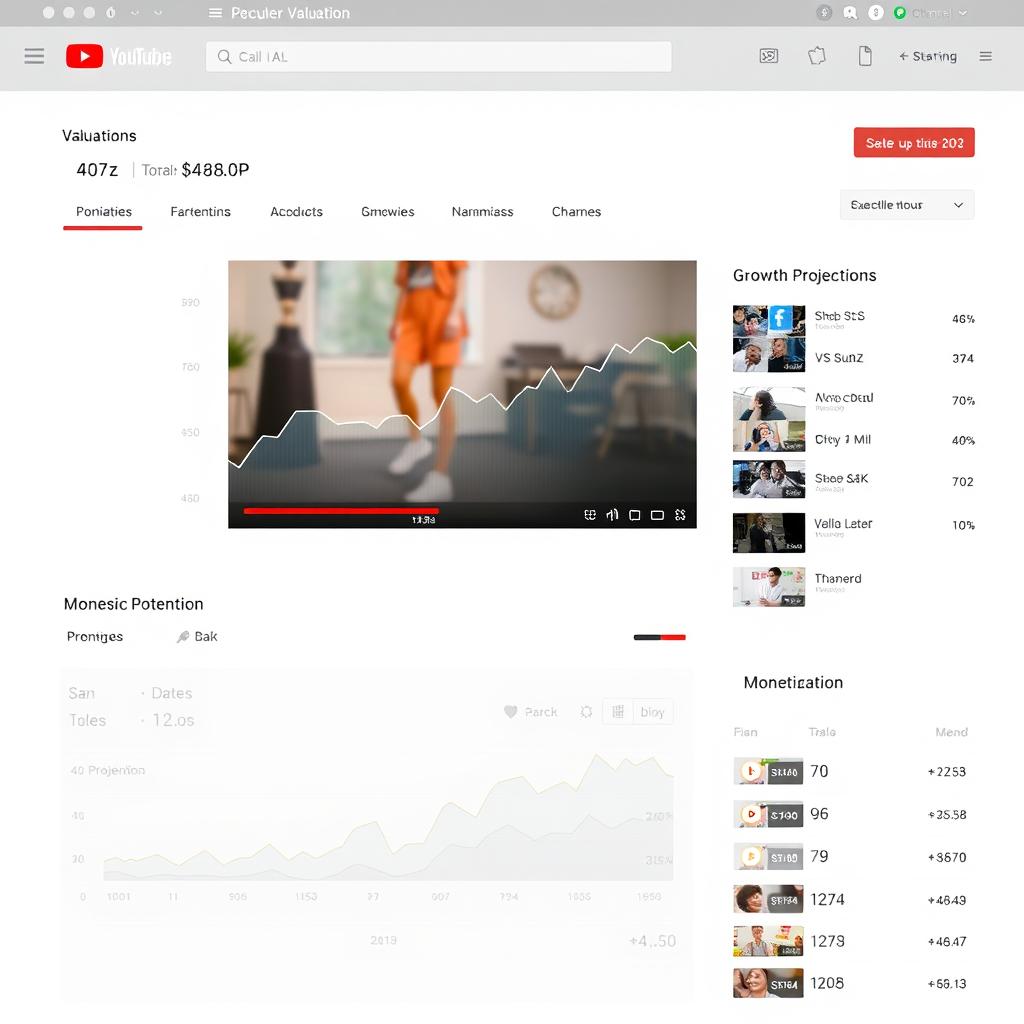 Sellerly Tool zur Bewertung von YouTube-Kanälen Sellerly Tool zur Bewertung von YouTube-Kanälen