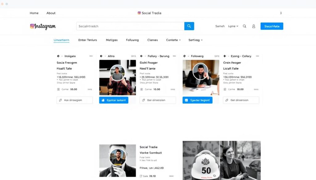 Social Tradia Plattform für Instagram-Page kaufen Deutschland