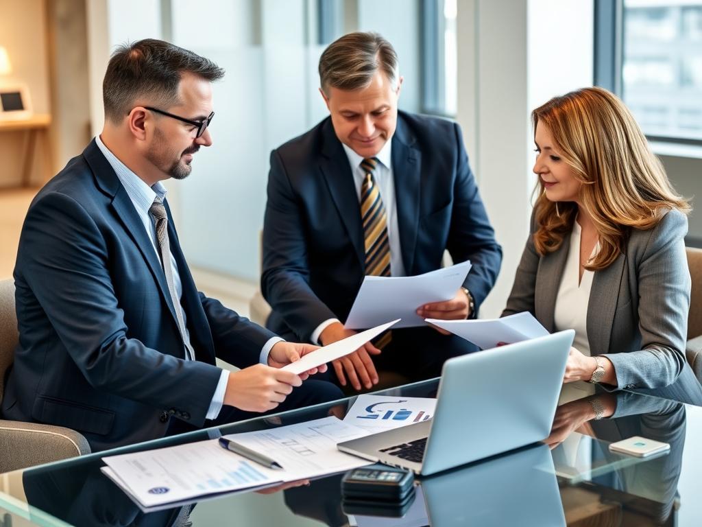 Steuerberater und Rechtsanwalt beraten zur Unternehmensnachfolge planen