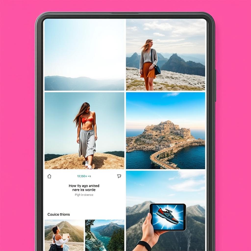 Verschiedene Instagram-Nischen dargestellt