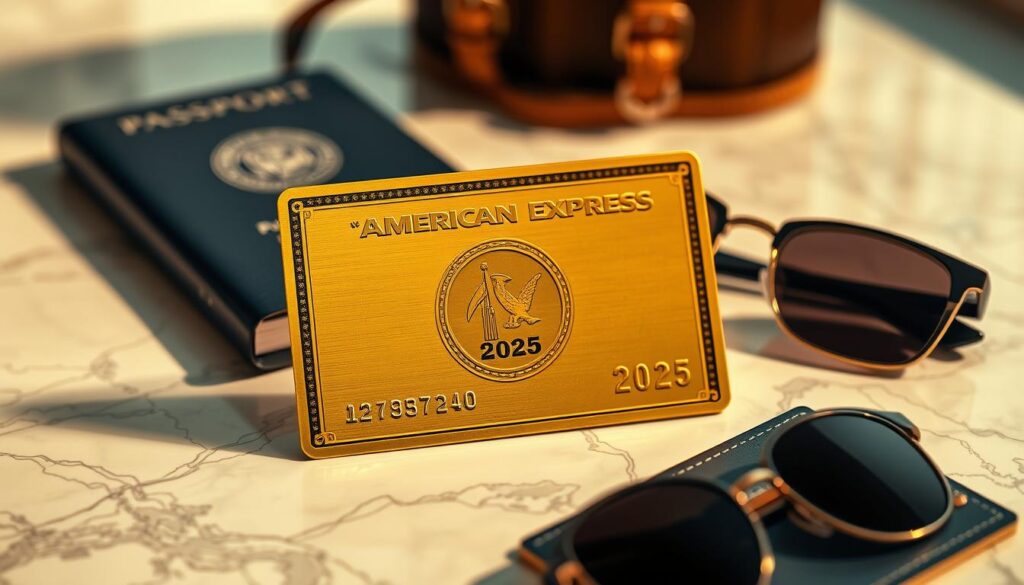 American Express Gold Card 2025 im Metalldesign