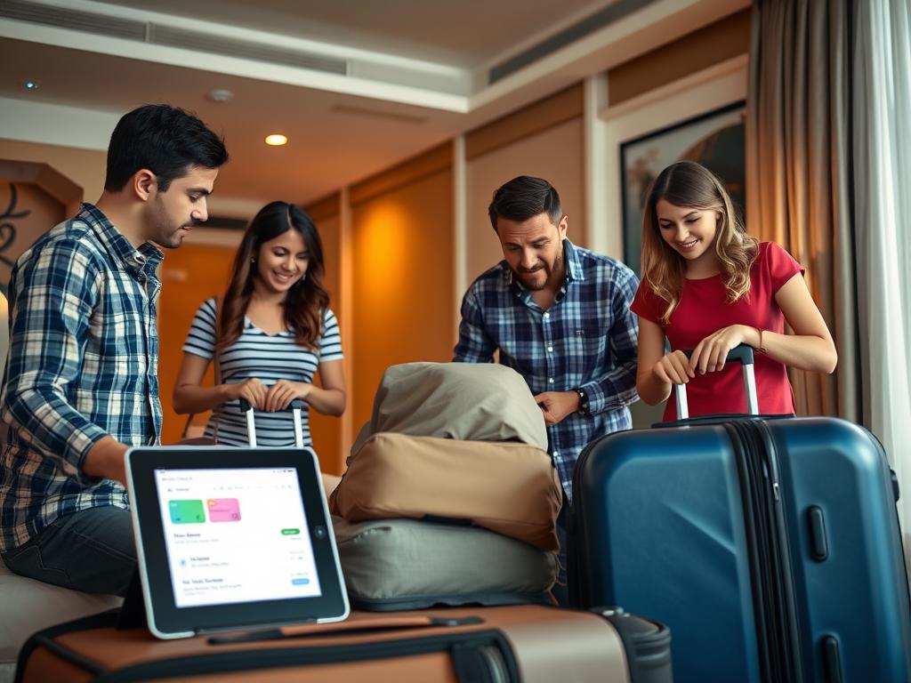 Familie muss Urlaub vorzeitig abbrechen und packt Koffer