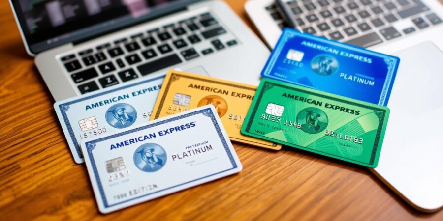 Verschiedene American Express Kreditkarten im Vergleich 2025